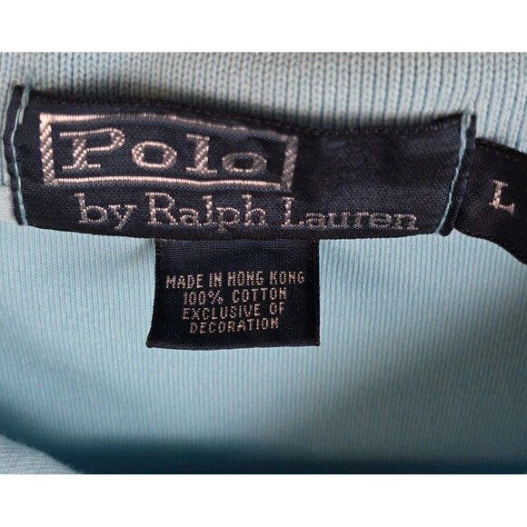Polo Ralph Lauren Men’s Large Blue Short Sleeve Shirt - Picture 3 of 8